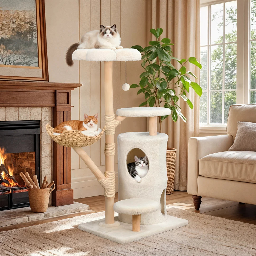 142cm Tall Cat Tree Tower.