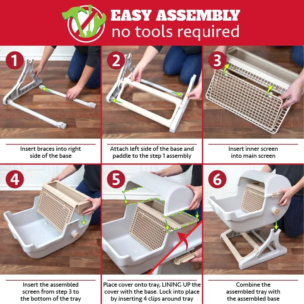 Quick Clean Cat Litter Box.